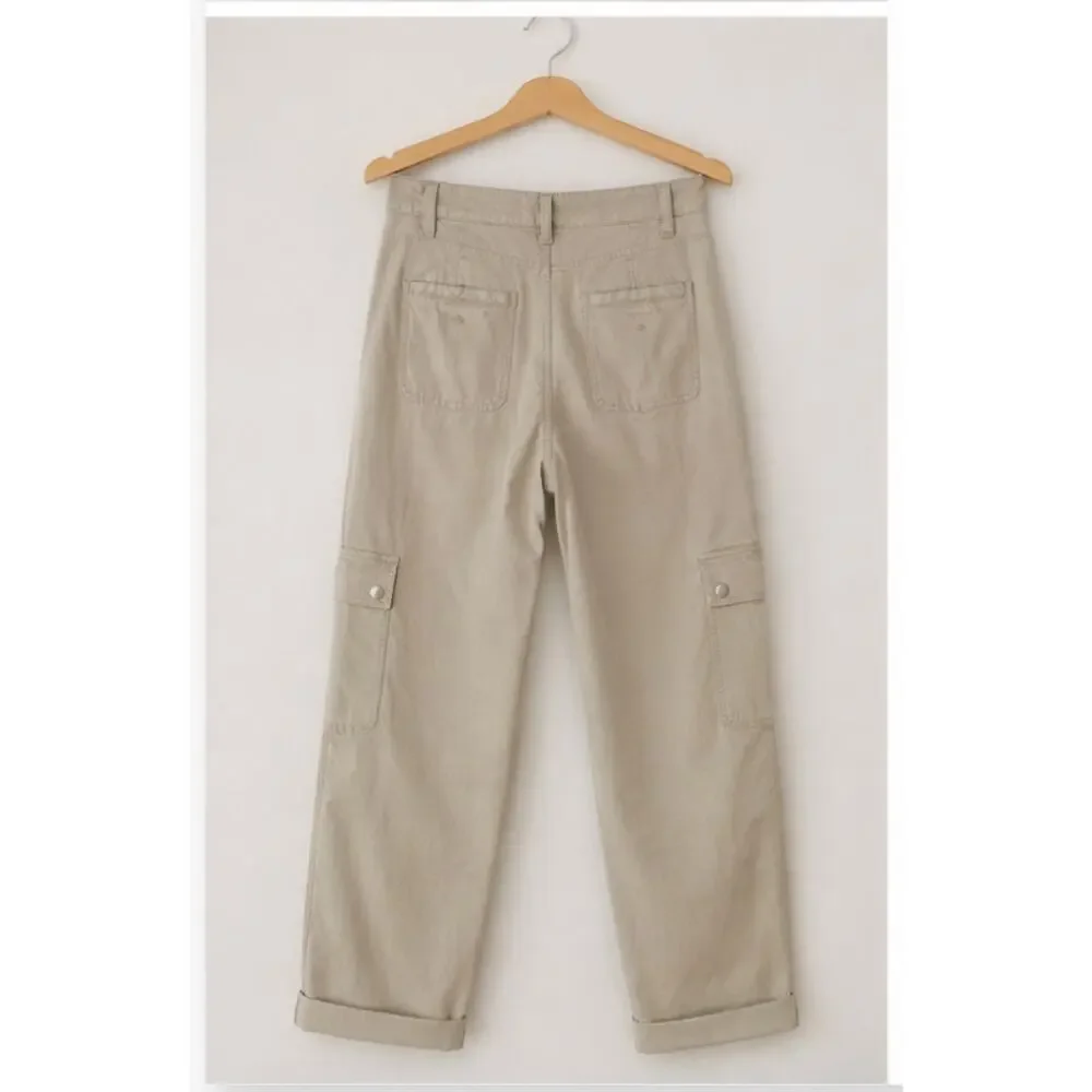 Michael Kors Stretch Organic Cotton Cargo Pants Size 4